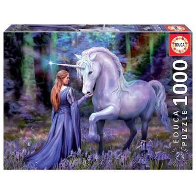Puzzle Bluebell Woods Anne Stokes 1000pz