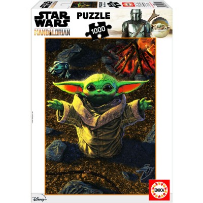 Puzzle Baby Yoda the Mandalorian Star Wars 1000pz