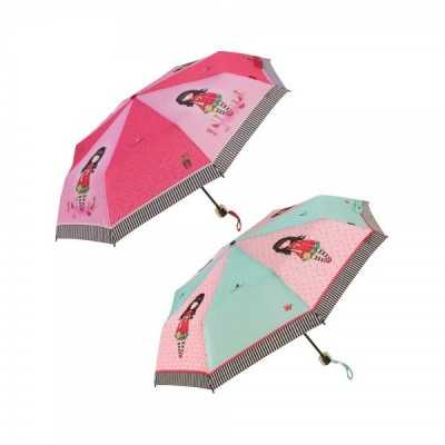 Paraguas plegable manual Every Summer Has a Story Gorjuss surtido 54cm