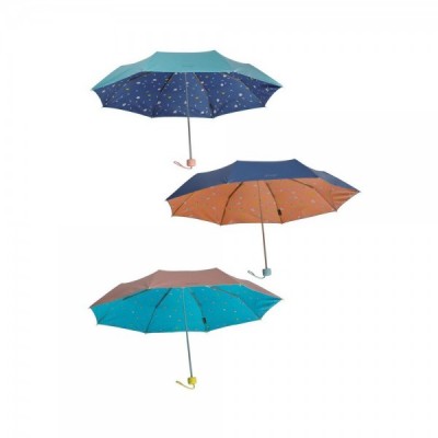 Paraguas plegable manual Doble Cara Mr. Wonderful surtido 54cm