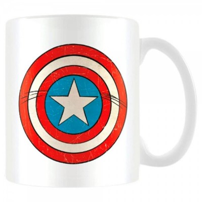 Taza Escudo Capitan America Marvel