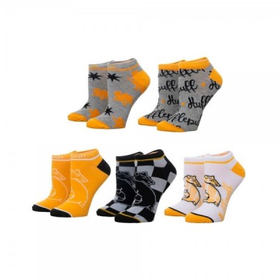 Pack 5 calcetines Hufflepuff Harry Potter