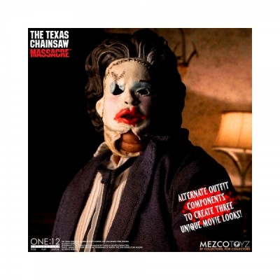 Figura Leatherface La Matanza de Texas 1974 Deluxe Edition 17cm