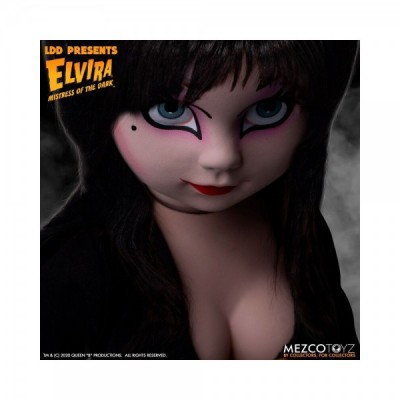 Figura Elvira - Elvira Mistress of the Dark Living Dead Dolls 25cm