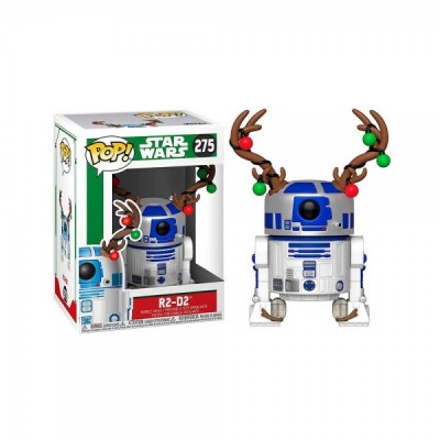Figura POP Star Wars Holiday R2-D2 with Antlers