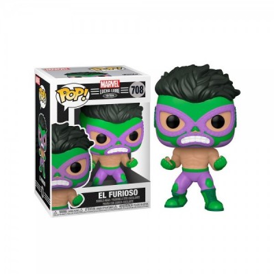 Figura POP Marvel Luchadores Hulk El Furioso