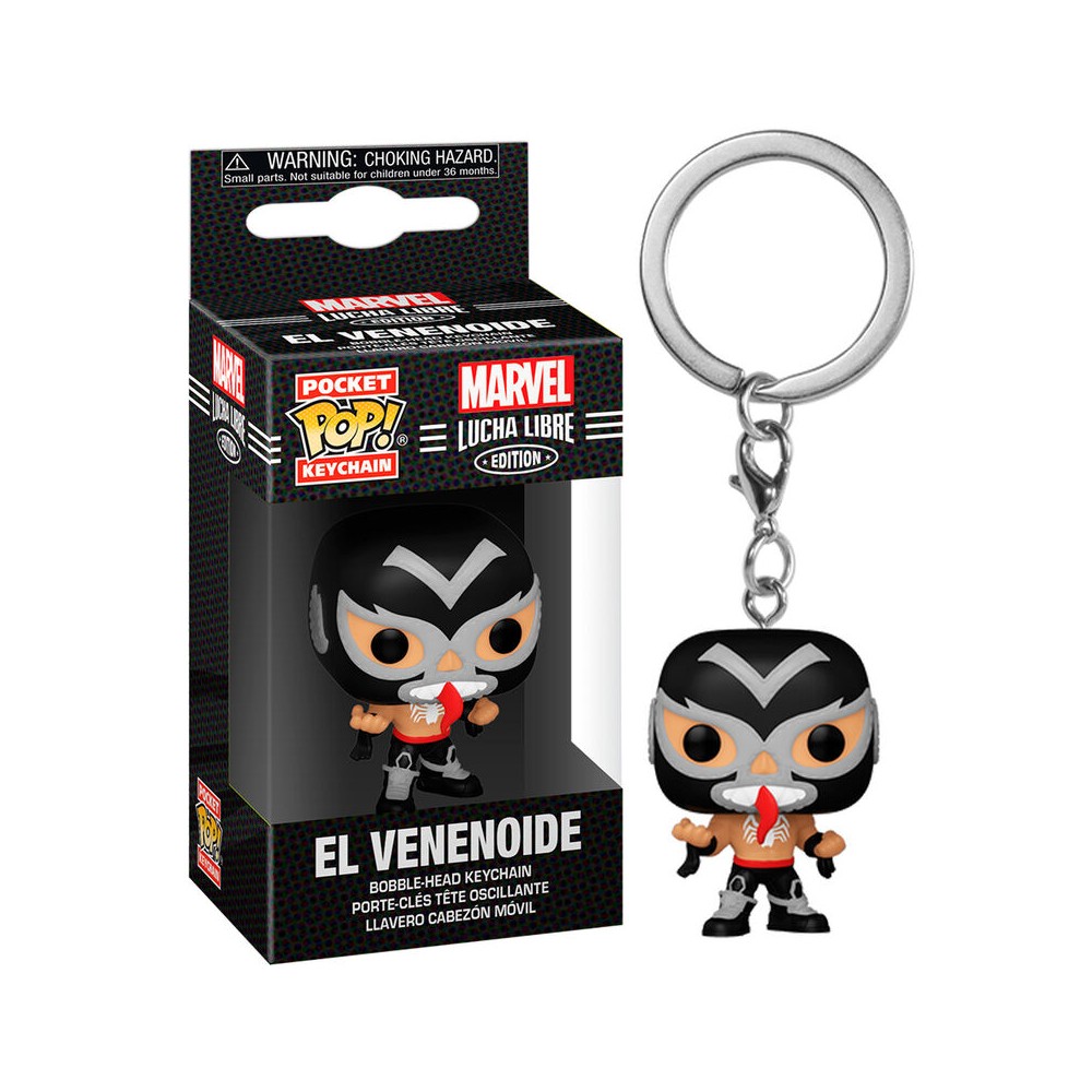 Llavero Pocket POP Marvel Luchadores Venom El Venenoide