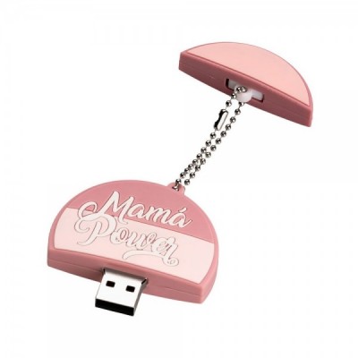 USB Mama Power 16GB rosa