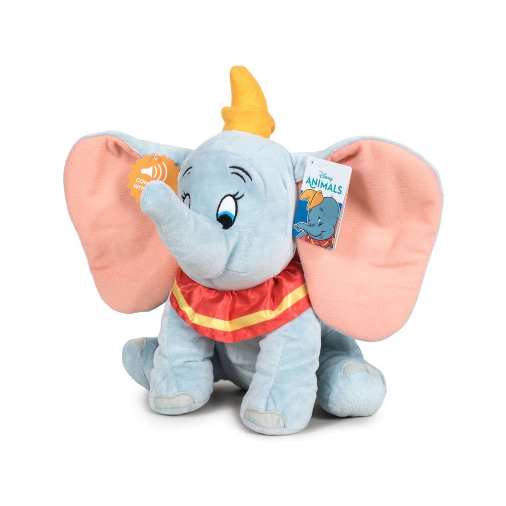 Peluche Dumbo Disney soft sonido 20cm