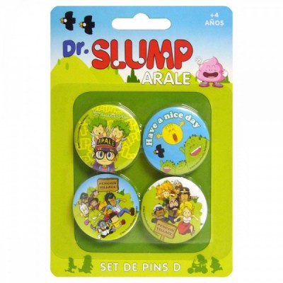 Set 4 pin Dr. Slump