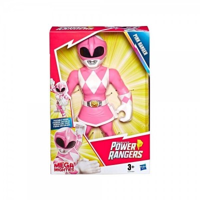 Figura Mega Mighties Pink Ranger Power Rangers 25cm