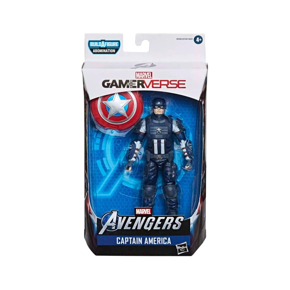 Figura Legends Gameverse Capitan America Vengadores Avengers Marvel 15cm
