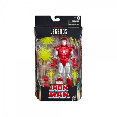 Figura Iron Man Silver Centurion Marvel Legends 15cm