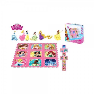 Alfombra puzzle EVA Princesas Disney