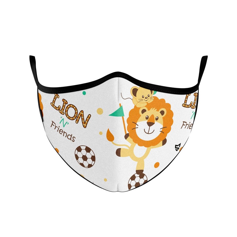 Mascarilla reutilizable Lion Football S