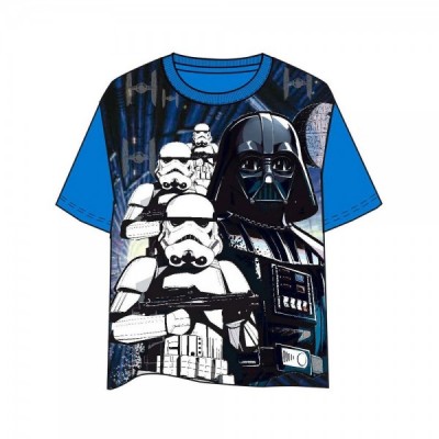 Camiseta Star Wars azul