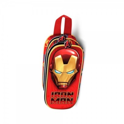 Portatodo 3D Iron Man Marvel doble