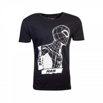 Camiseta Side View Spiderman Marvel