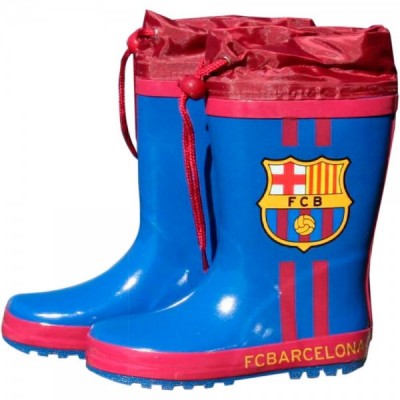 Botas agua azules cierre ajustable FC Barcelona