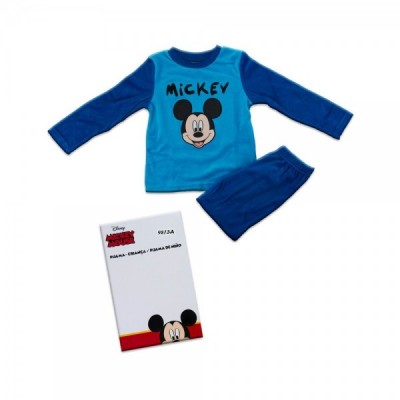 Pijama terciopelo Mickey Disney en caja