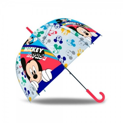 Paraguas burbuja automatico Mickey Disney 45cm