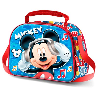Bolsa portameriendas 3D Mickey Music Disney