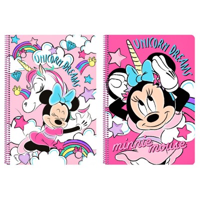 Cuaderno A4 Minnie Unicorns Disney