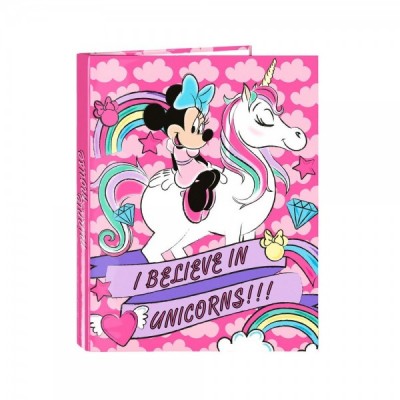 Carpeta A4 Minnie Unicorns Disney anillas