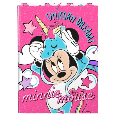 Carpeta A4 Minnie Unicorns Disney solapas