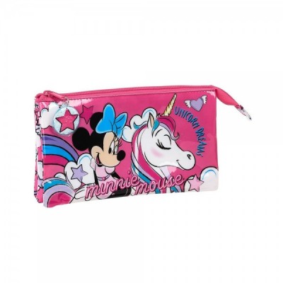 Portatodo Minnie Unicorns Disney triple