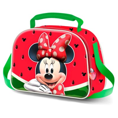 Bolsa portameriendas 3D Minnie Watermelon Disney