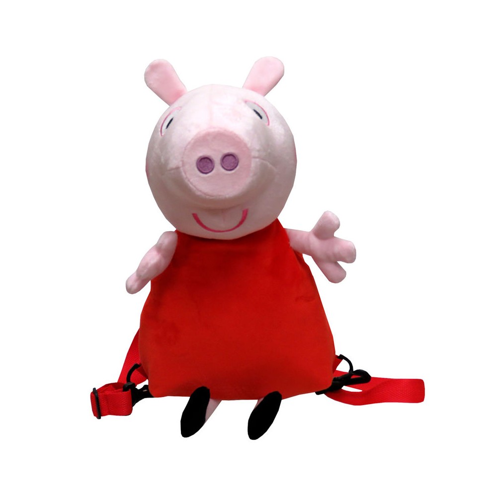 Mochila peluche Peppa Pig 3D