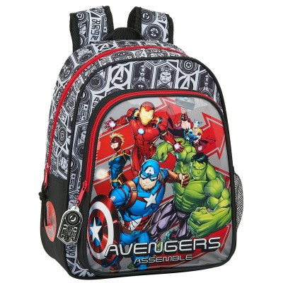 Mochila Vengadores Avengers Heroes Marvel adaptable 33cm
