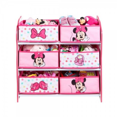 Mueble almacenamiento + 6 cubos Minnie Disney