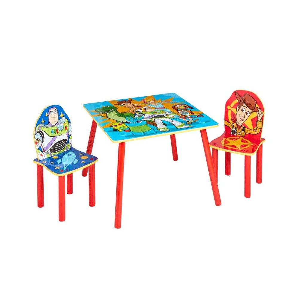 Conjunto infantil mesa y dos sillas Toy Story 4 Disney