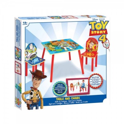 Conjunto infantil mesa y dos sillas Toy Story 4 Disney