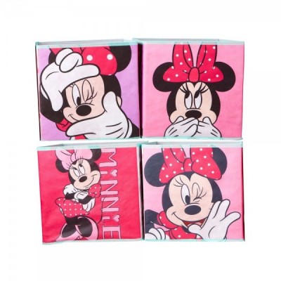 Set 4 cubos jugueteros Minnie Disney
