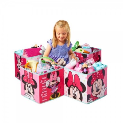 Set 4 cubos jugueteros Minnie Disney
