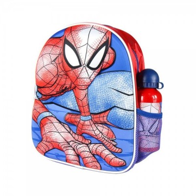 Mochila 3D Spiderman Marvel con accesorios 31cm