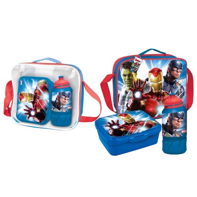 Bolsa portameriendas con accesorios Vengadores Avengers Marvel