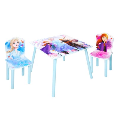 Conjunto infantil mesa y dos sillas Frozen 2 Disney