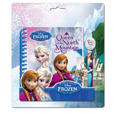 Set diario boligrafo Frozen Disney candado