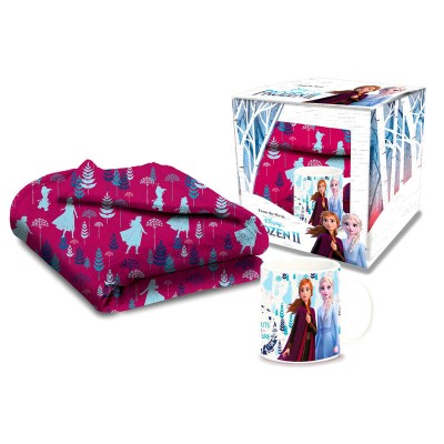 Set manta + taza Frozen 2 Disney