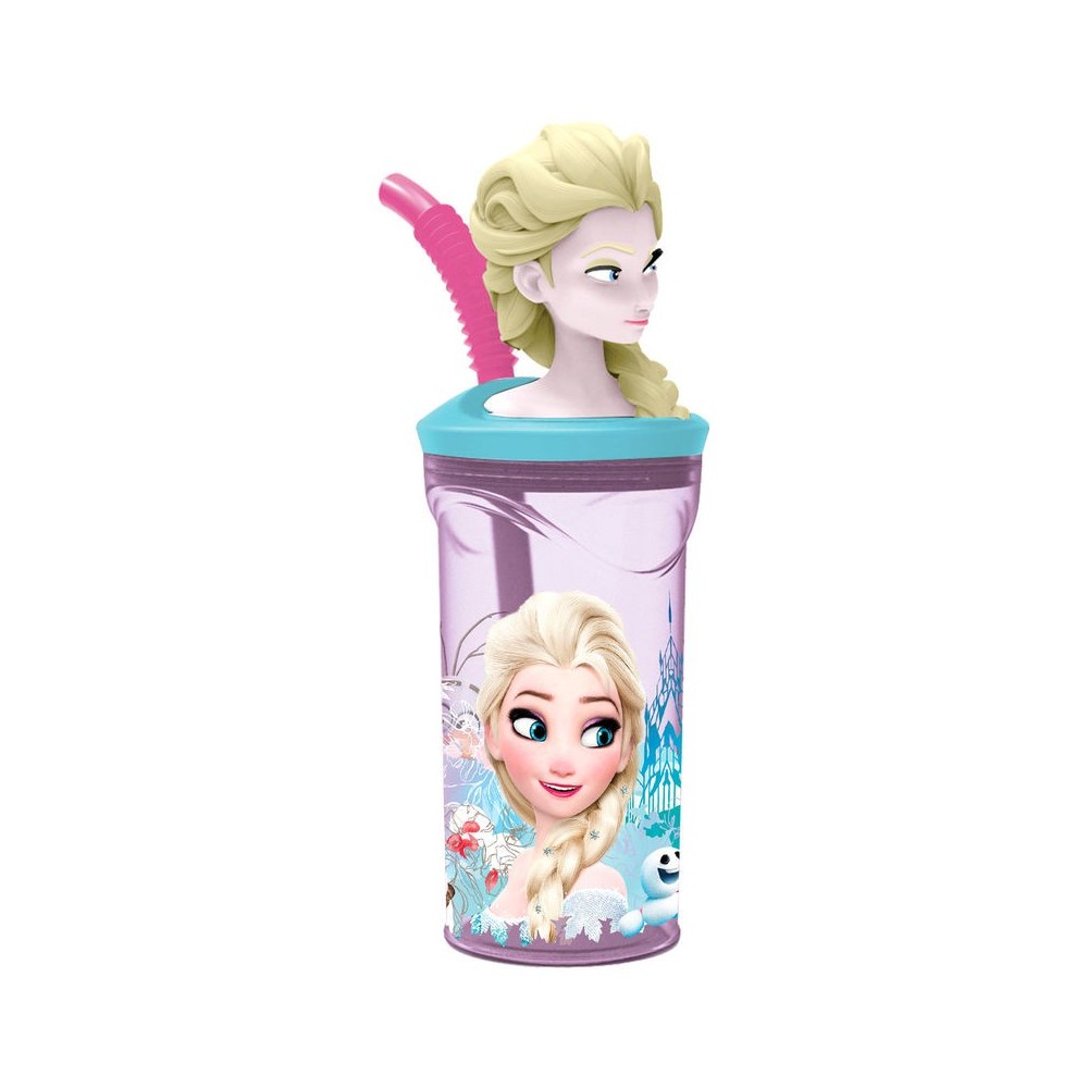 Vaso Frozen Disney figura 3D