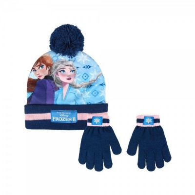 Conjunto gorro guantes Frozen Disney