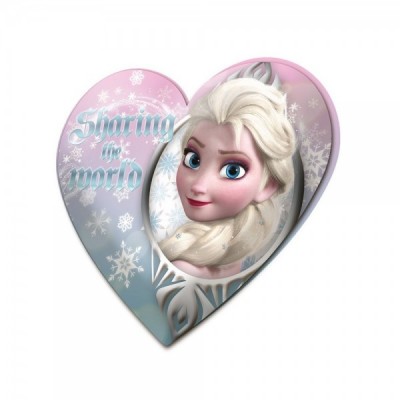 Cojin Frozen Disney forma corazon 46cm
