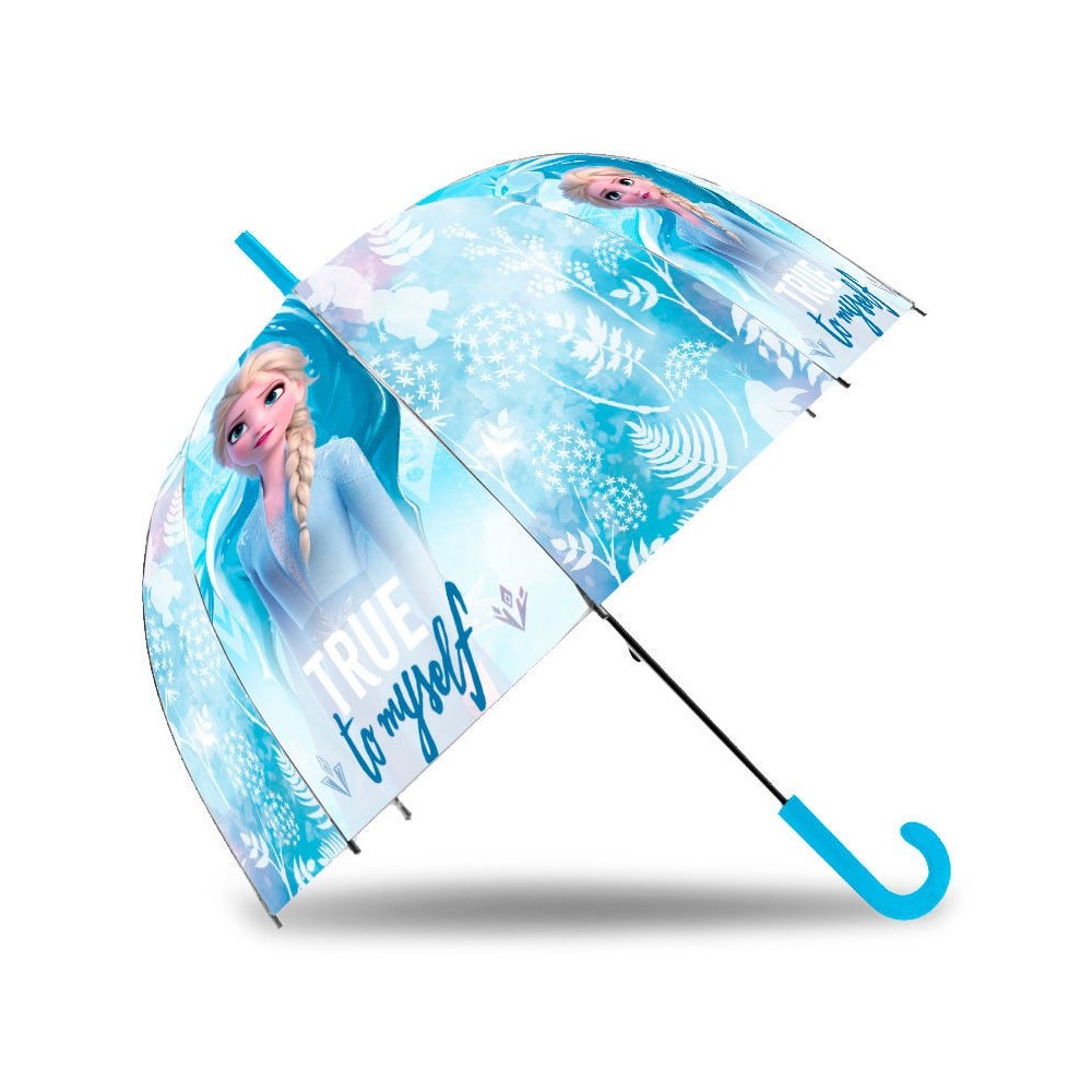 Paraguas burbuja manual Elsa Frozen 2 Disney 47cm