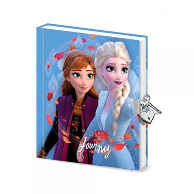 Diario con llave Frozen 2 Journey Disney