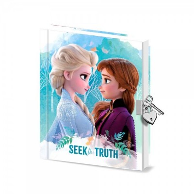 Diario con llave Frozen 2 Seek Disney