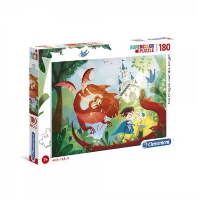 Puzzle The Dragon and the Knight 180pzs